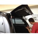 Fibreglass replacement door for CKT Toyota Hilux, VW Amarok Work I / Windows I