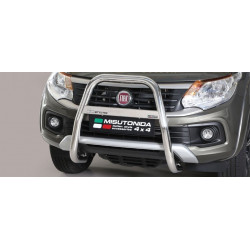 Přední ochranný rám vysoký průměr 63 mm - Fiat Fullback 16-