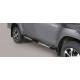 Nerezové boční nášlapy oválné - Toyota Hilux 16+
