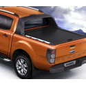 Mountain Top Aluminium Roll cover, black Ford Ranger Wildtrak DC