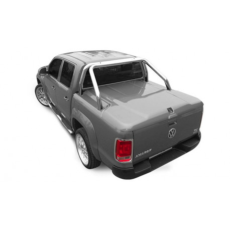 Pro-Form VW Amarok Sportlid II cover, with Pro-Form Styling bar, painted