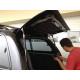 Vervanging van achterdeurlaminaat voor hardtop Carryboy S560 Ford Ranger 2012+ 25N FTD/FTC