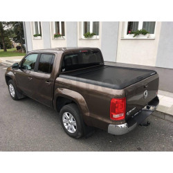 Pro-Form VW Amarok Sportlid II cover, with Pro-Form Styling bar, black  grain ABS surface