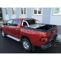 Mountain Top Aluminium Roll cover silver -Toyota Hilux Extra Cab
