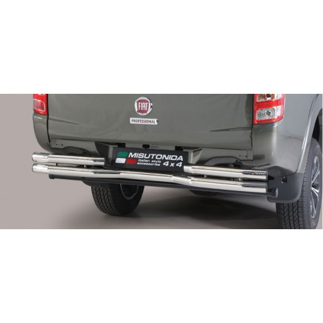 Rear Bar double Ø 63 mm - Fiat Fullback 16- FI 16 DBR/406/IX