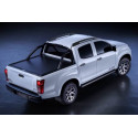 Mountain Top Aluminium Rolo abdeckung Black Ford Ranger Double cab