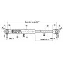 Písty CKT 05 -250N pro hardtop mitsubishi MZ313658S3