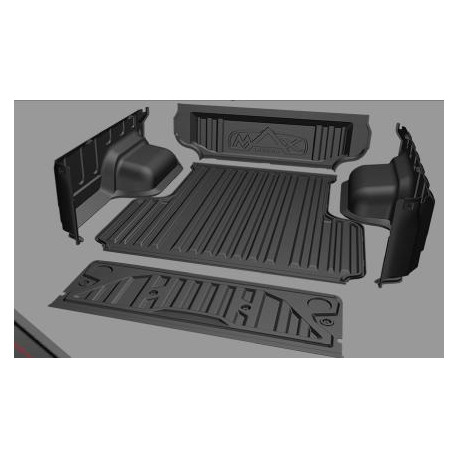 Bedliner underrail for Toyota Hilux Revo DC 2016