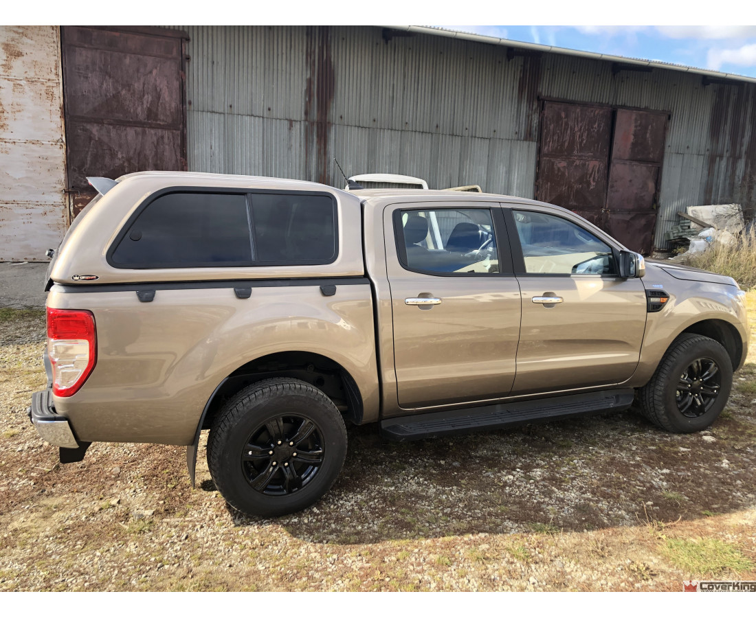 DEFLECTEUR D'AIR NISSAN NP300 (4P) DARK SMOKE 2016+ DOUBLE CAB