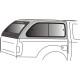 Hard top CKT Windows III pro Ford Ranger DC 2023+