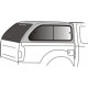 Hardtop CKT Windows II for Nissan Navara D40 DC Long