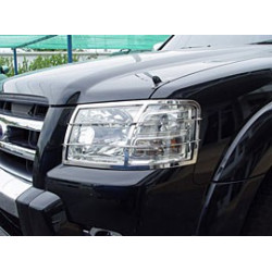 Head Light Guards Stainless Steel for Ford Ranger