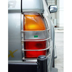 Tail Light Guards Stainless Steel for Mitsubishi L200.MK.4 L200 old