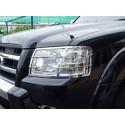 Head Light Guards Stainless Steel for Mitsubishi L200.MK.4 old