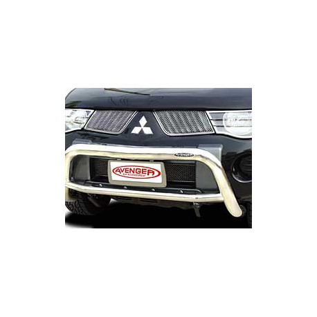 Sport Mesh Grille Stainless Steel for Mitsubishi L200.MK.5 (Triton)